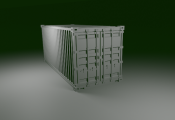 1:87 Scale - ISO 20ft Container